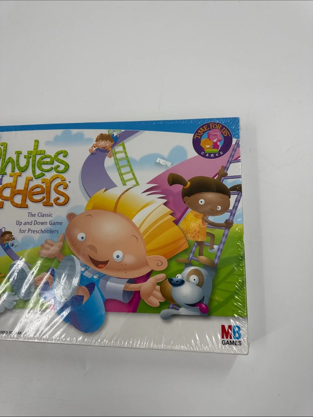 MB GAMES Chutes and Ladders Kids Board Game - Colorful Preschool 3+